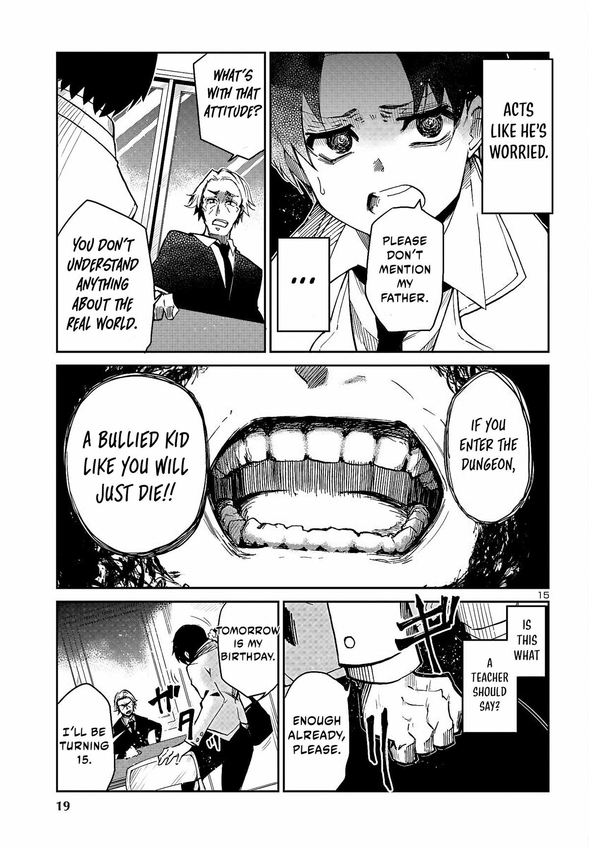 Dungeon ga Arawarete 5-nen, 15-sai de Dungeon ni Idomu Koto ni Shita. Chapter 1 - Page 17