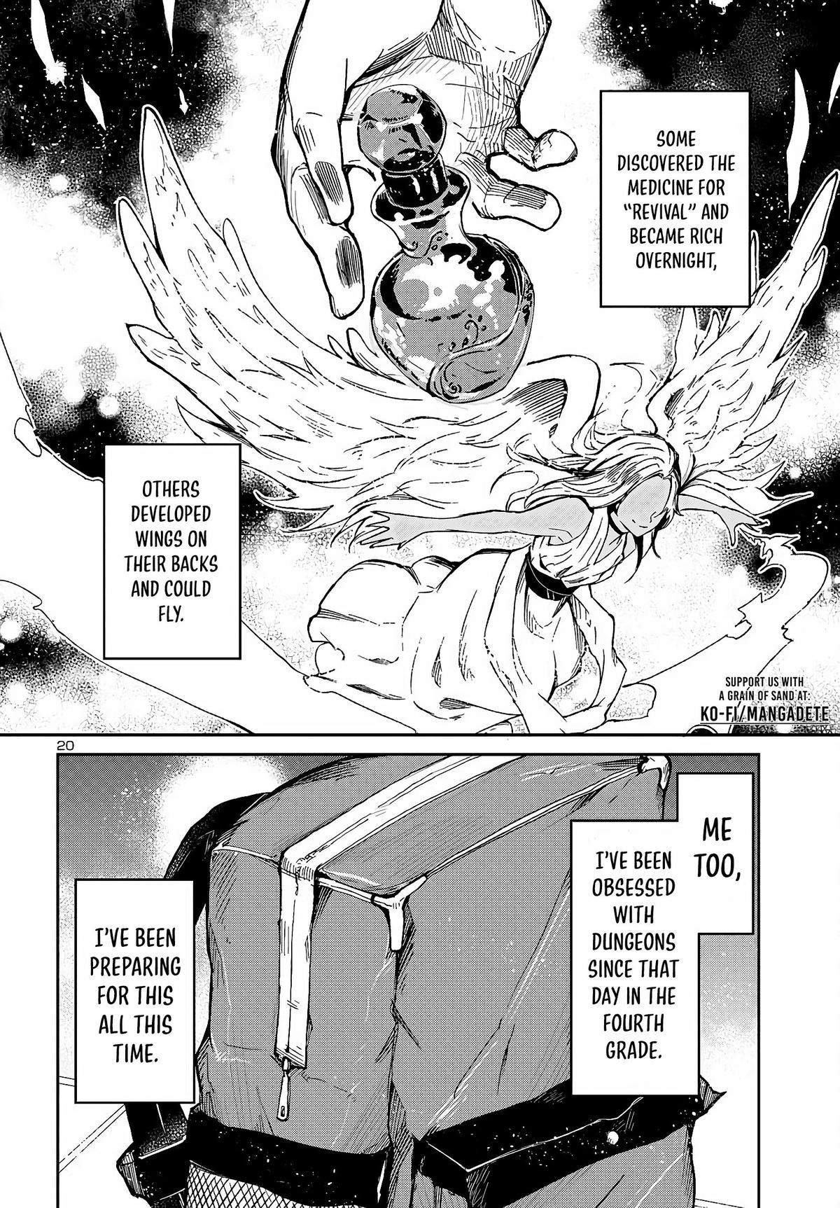 Dungeon ga Arawarete 5-nen, 15-sai de Dungeon ni Idomu Koto ni Shita. Chapter 1 - Page 22