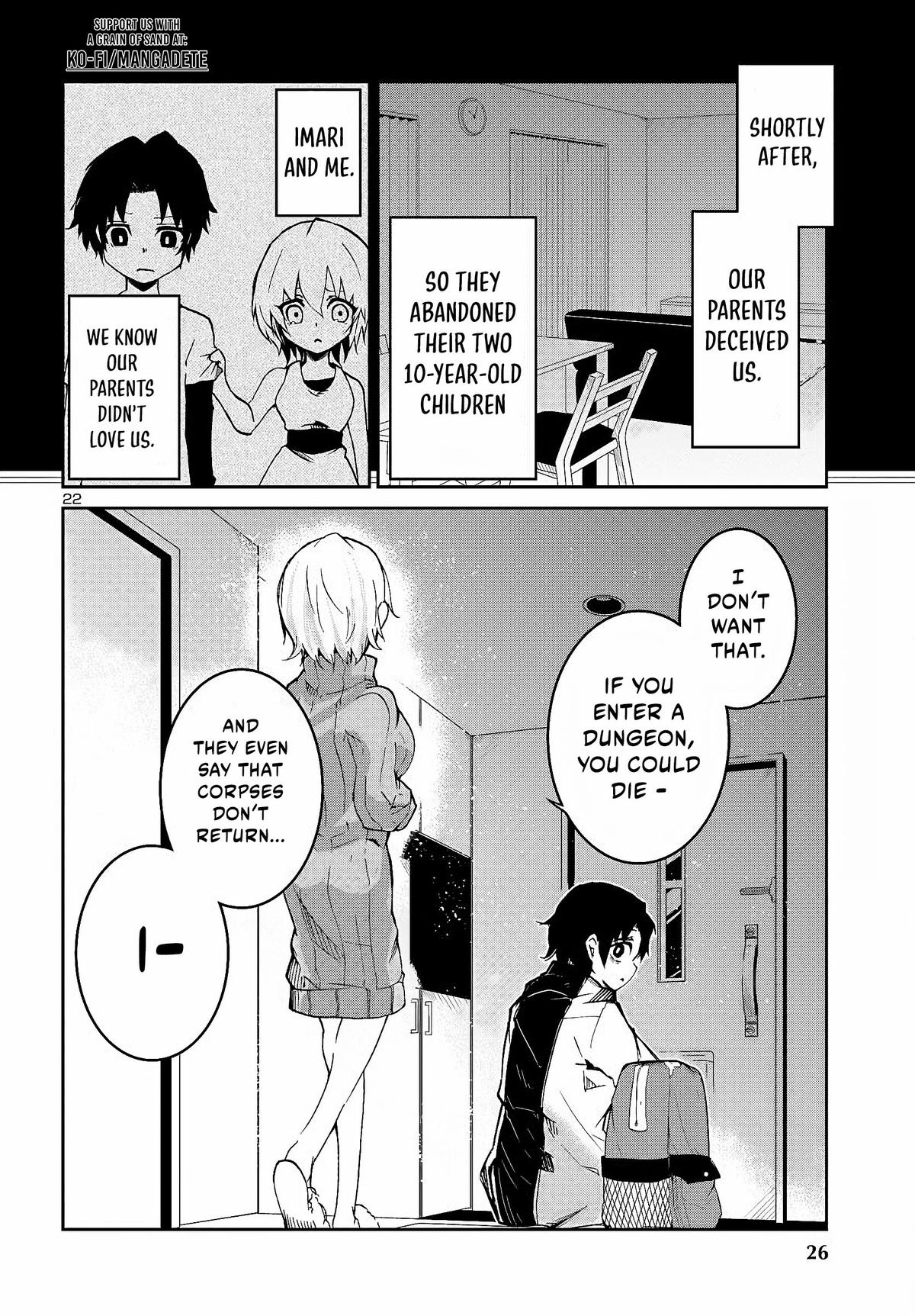 Dungeon ga Arawarete 5-nen, 15-sai de Dungeon ni Idomu Koto ni Shita. Chapter 1 - Page 24