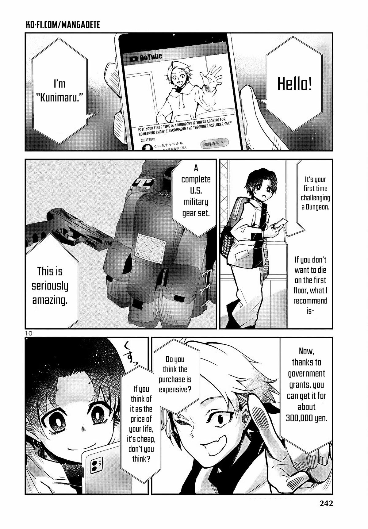 Dungeon ga Arawarete 5-nen, 15-sai de Dungeon ni Idomu Koto ni Shita. Chapter 2 - Page 13