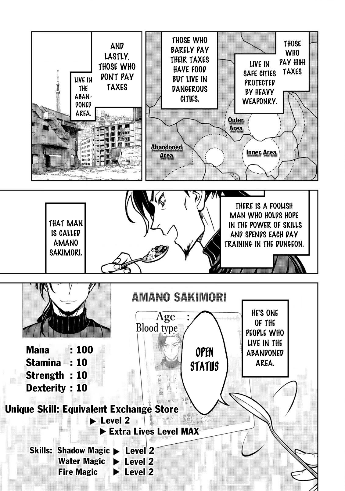 Earth With Dungeon: Koyuu Skill "Touka Koukan Store" o Kushi Shite Sekai Kyuusai o Mezashimasu Chapter 1 - Page 11