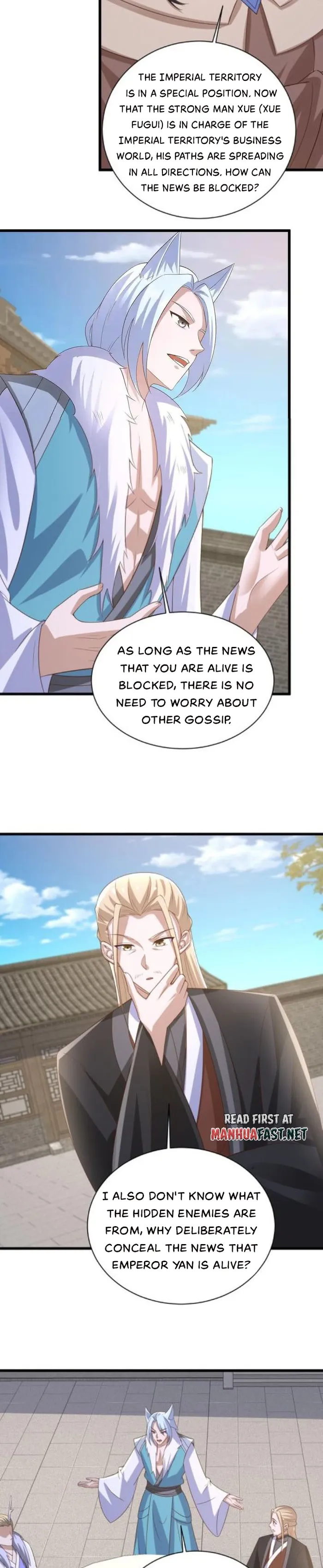 Empress’ Husband is Actually Invincible Chapter 385 - Page 8