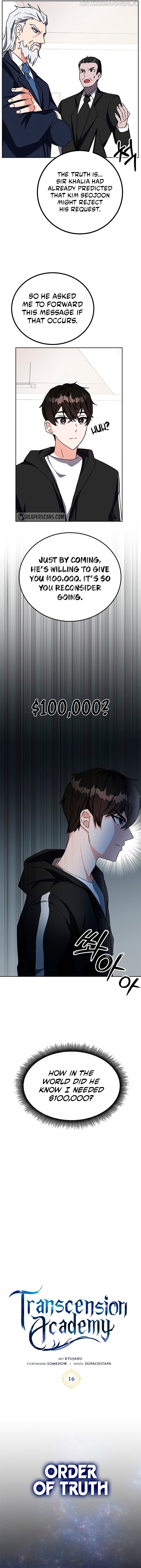 Enrolling in the transcendent Academy Chapter 16 - Page 12