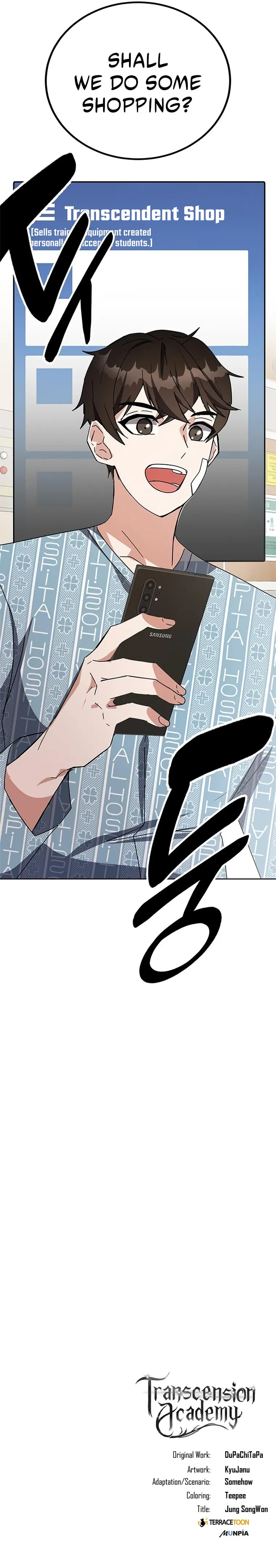 Enrolling in the transcendent Academy Chapter 23 - Page 30