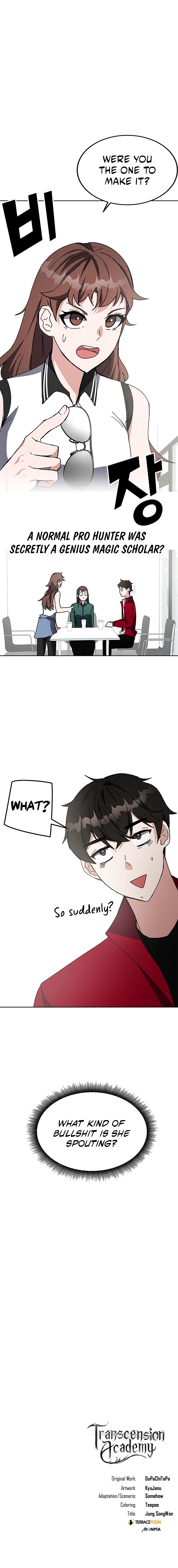 Enrolling in the transcendent Academy Chapter 25 - Page 16