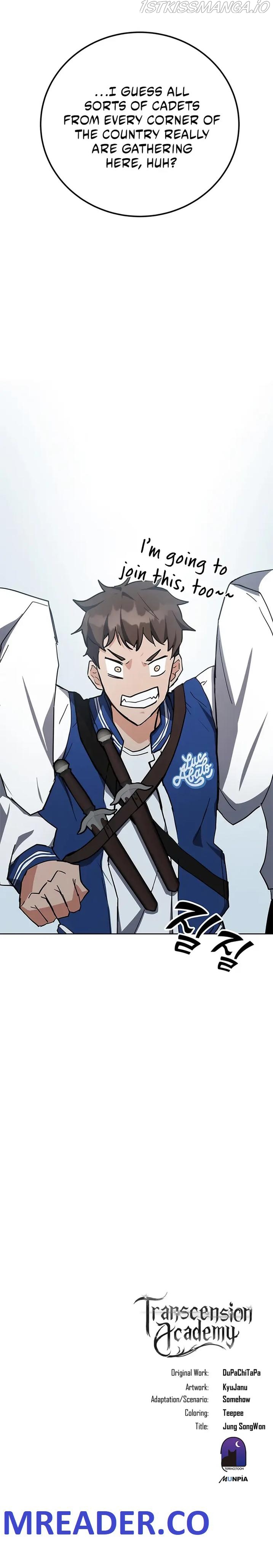 Enrolling in the transcendent Academy Chapter 30 - Page 36