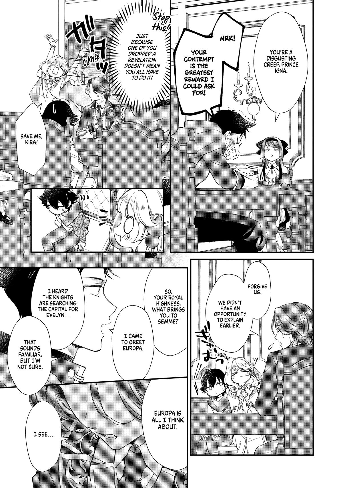 Even Exiled, She's Still the Beloved Saint! - St Evelyn's Weird and Wonderful Friends Chapter 7 - Page 5