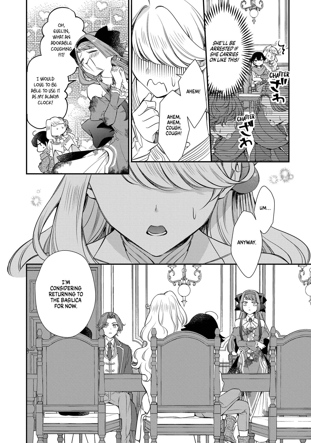 Even Exiled, She's Still the Beloved Saint! - St Evelyn's Weird and Wonderful Friends Chapter 7 - Page 10