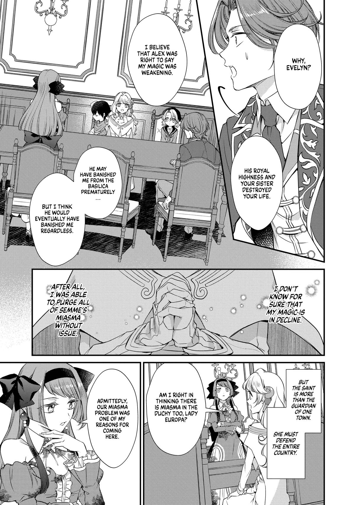 Even Exiled, She's Still the Beloved Saint! - St Evelyn's Weird and Wonderful Friends Chapter 7 - Page 11