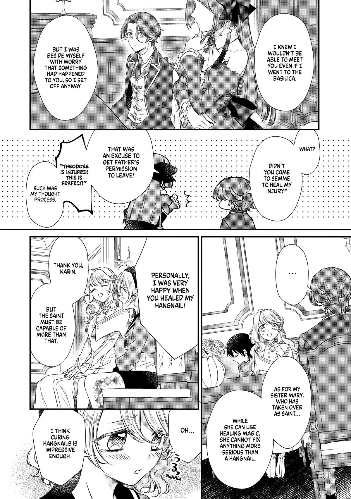 Even Exiled, She's Still the Beloved Saint! - St Evelyn's Weird and Wonderful Friends Chapter 7 - Page 12