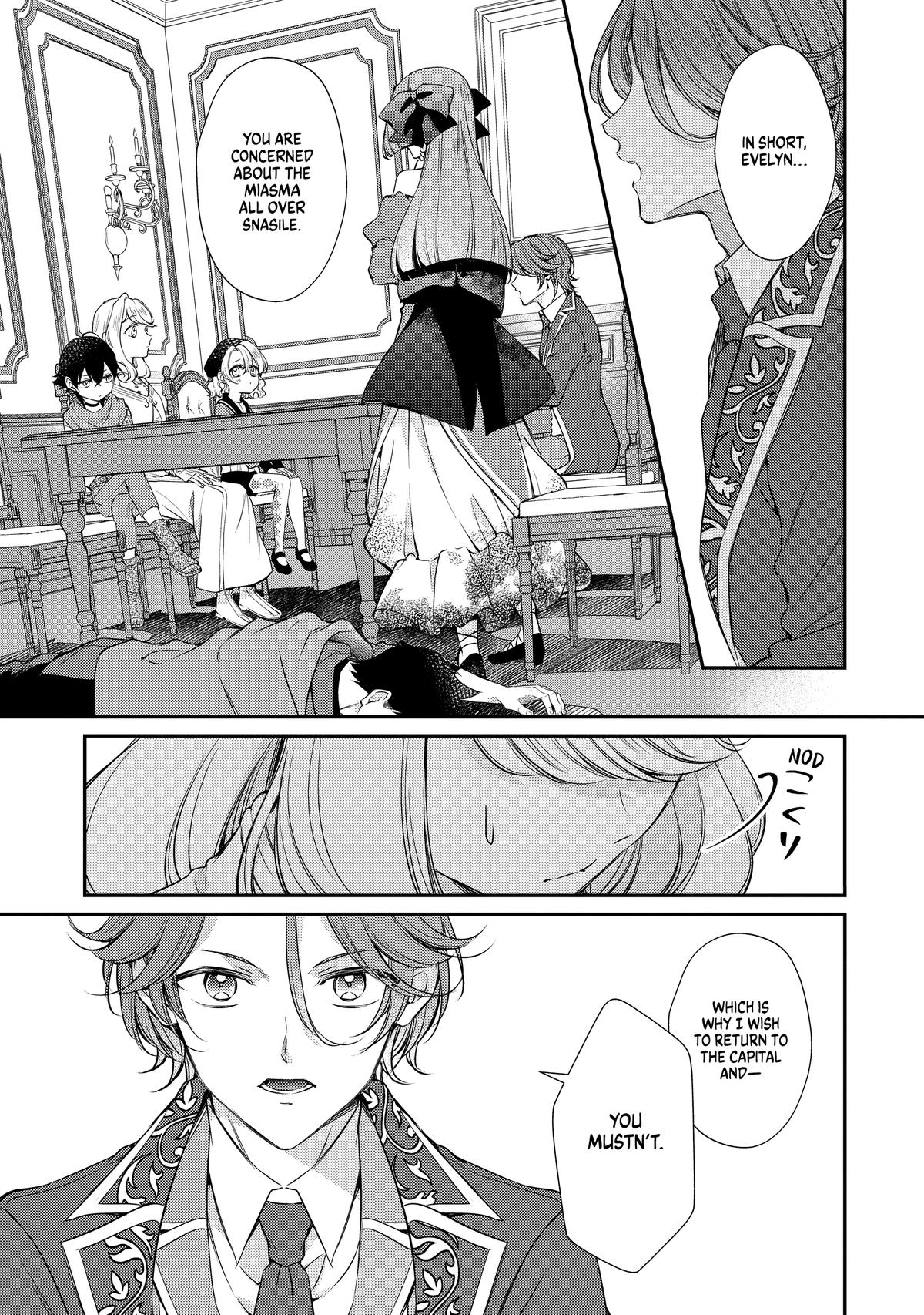 Even Exiled, She's Still the Beloved Saint! - St Evelyn's Weird and Wonderful Friends Chapter 7 - Page 13