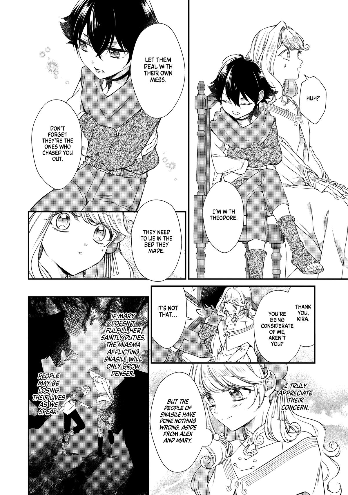 Even Exiled, She's Still the Beloved Saint! - St Evelyn's Weird and Wonderful Friends Chapter 7 - Page 14