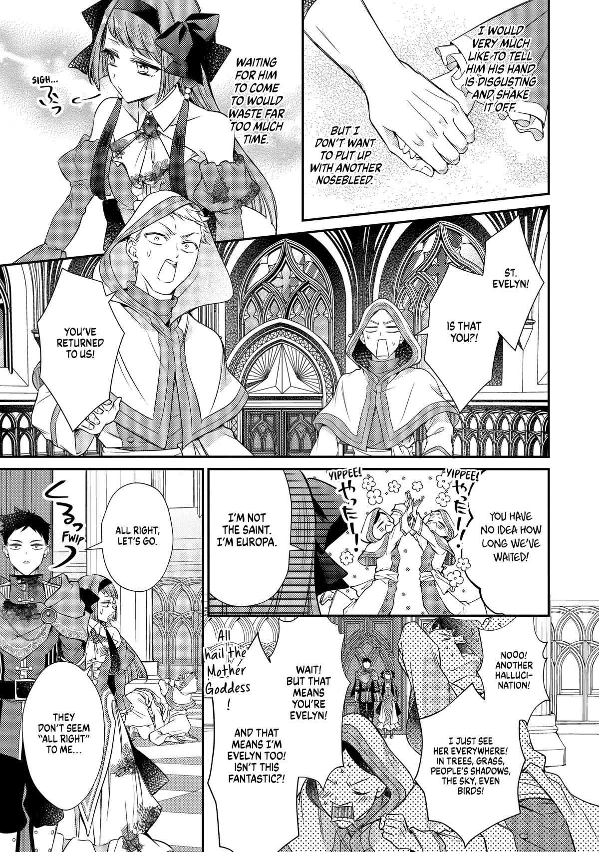 Even Exiled, She's Still the Beloved Saint! - St Evelyn's Weird and Wonderful Friends Chapter 7 - Page 25