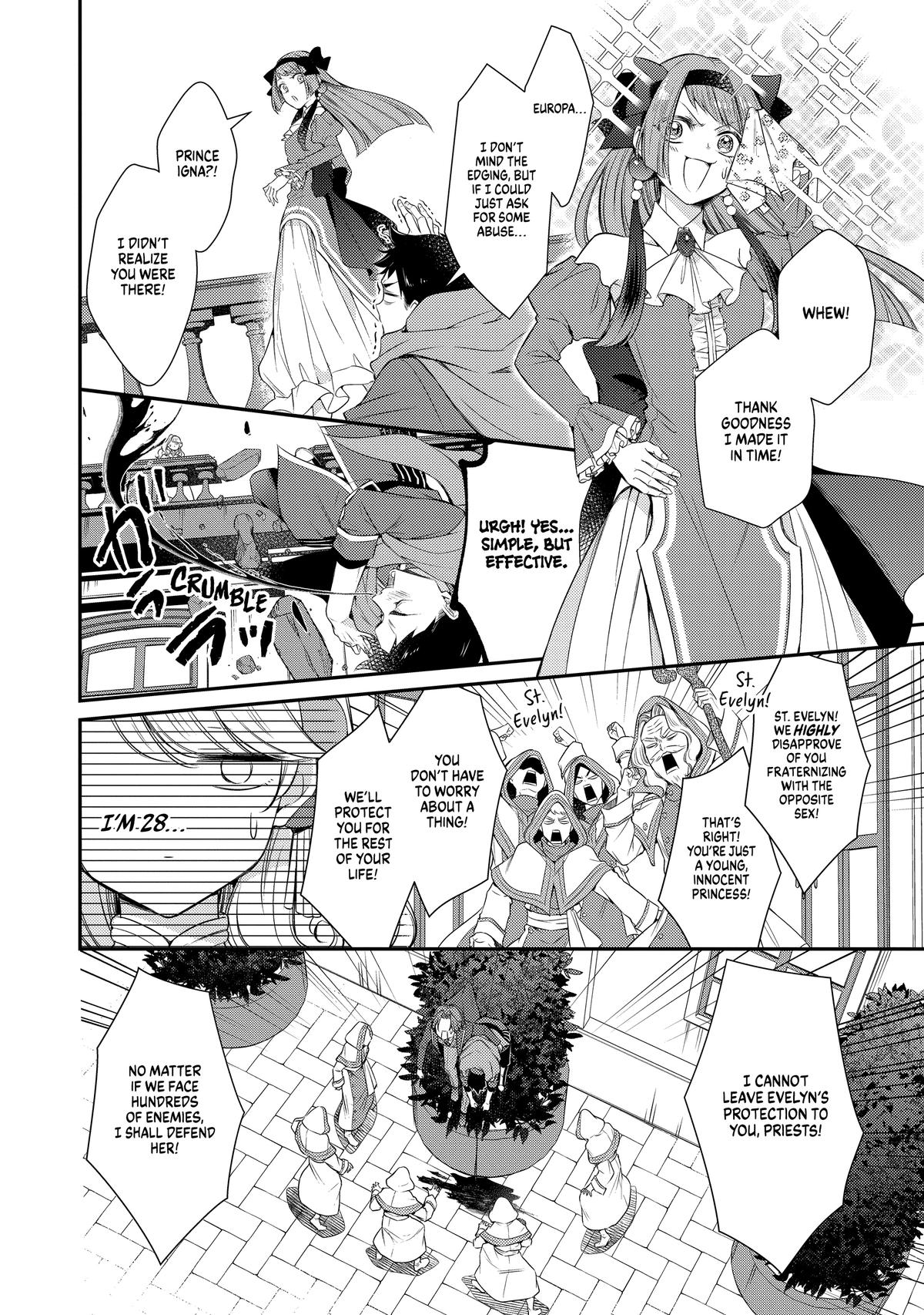 Even Exiled, She's Still the Beloved Saint! - St Evelyn's Weird and Wonderful Friends Chapter 10 - Page 24