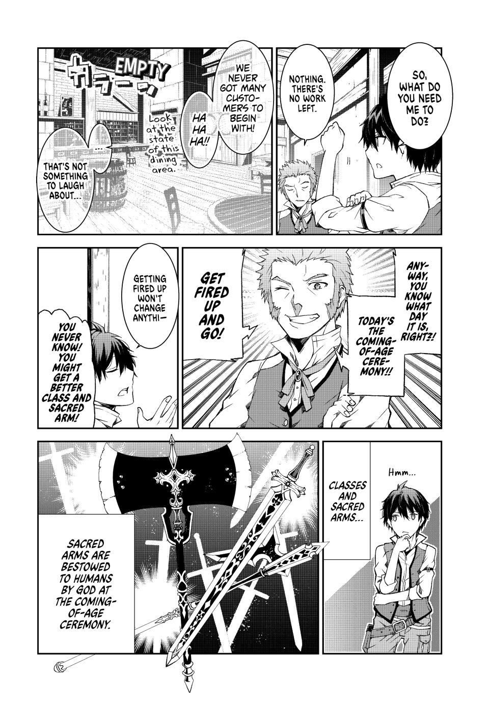 Even Given the Worthless 'Blacksmith' Class, I'm Still the Strongest Chapter 1 - Page 10