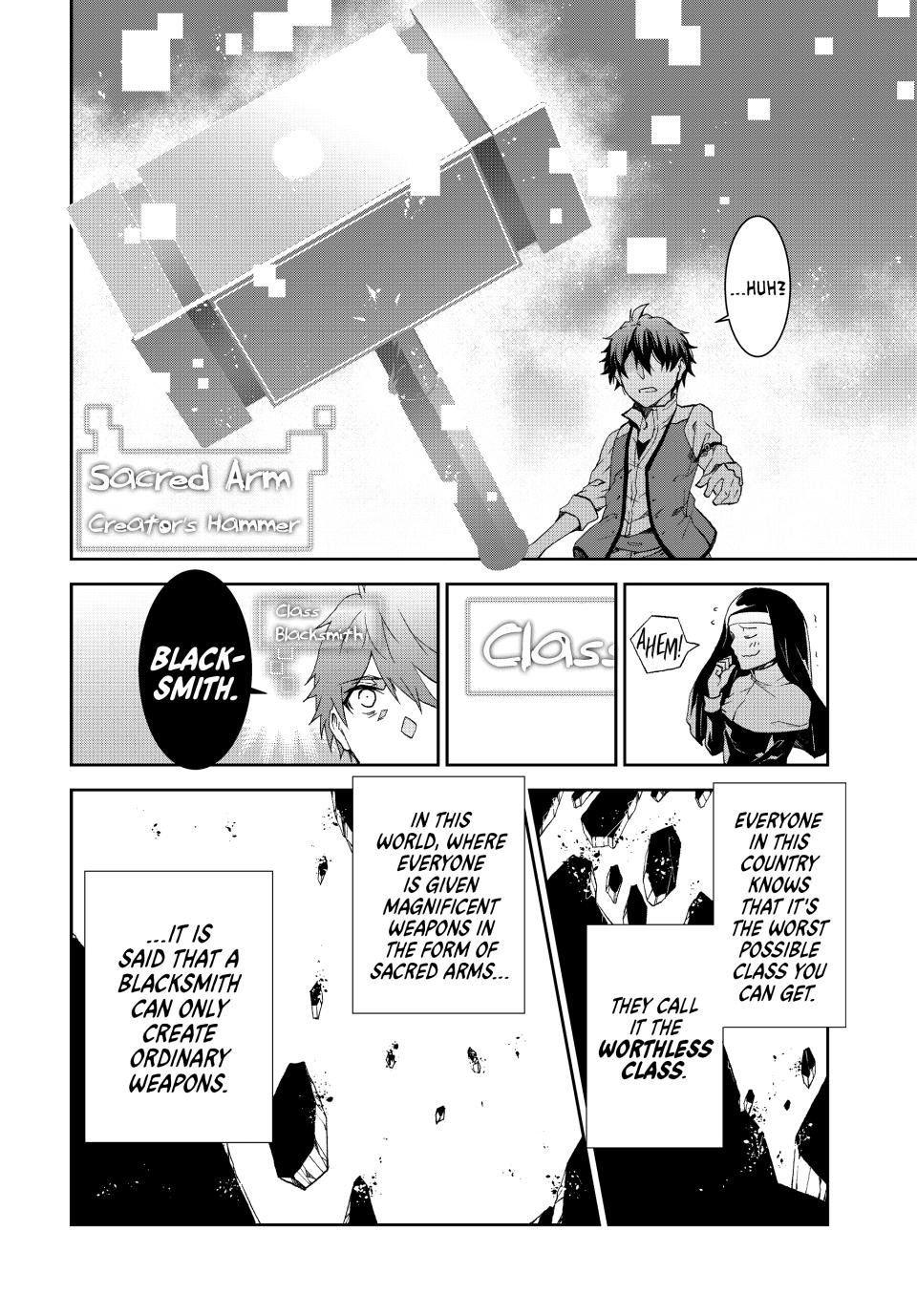 Even Given the Worthless 'Blacksmith' Class, I'm Still the Strongest Chapter 1 - Page 22