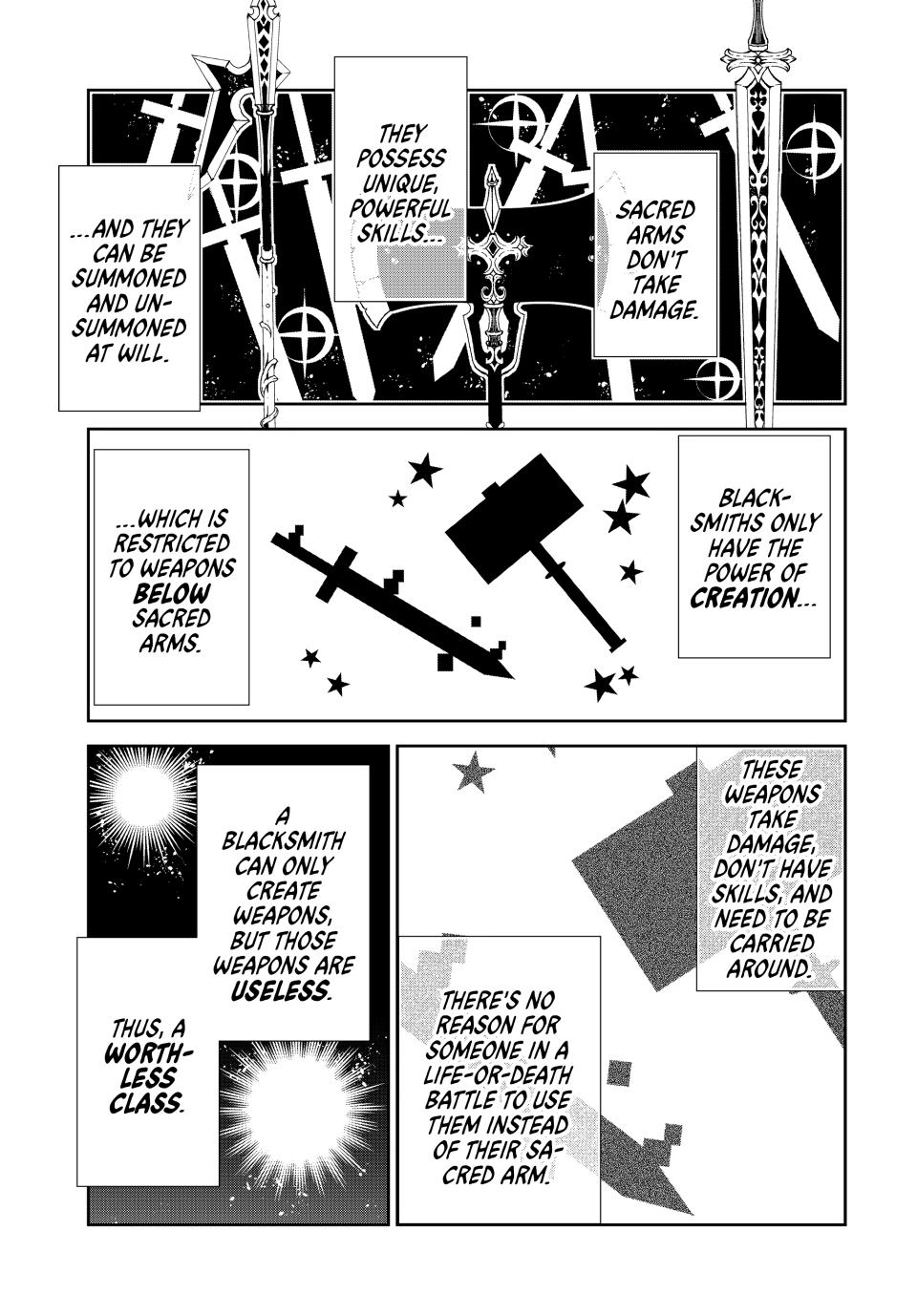 Even Given the Worthless 'Blacksmith' Class, I'm Still the Strongest Chapter 1 - Page 23