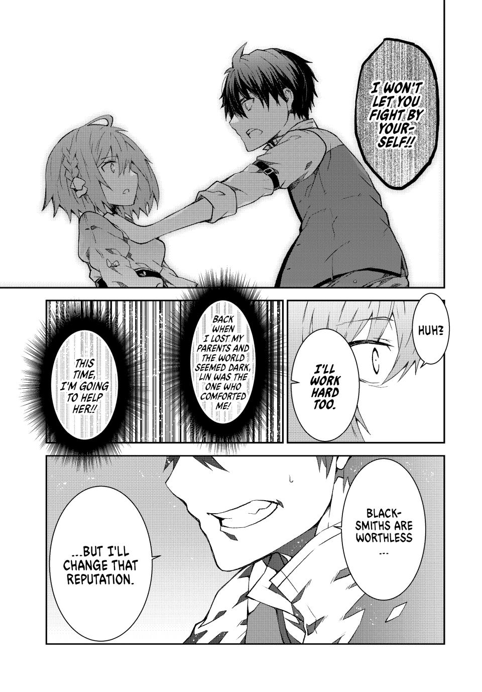 Even Given the Worthless 'Blacksmith' Class, I'm Still the Strongest Chapter 1 - Page 39