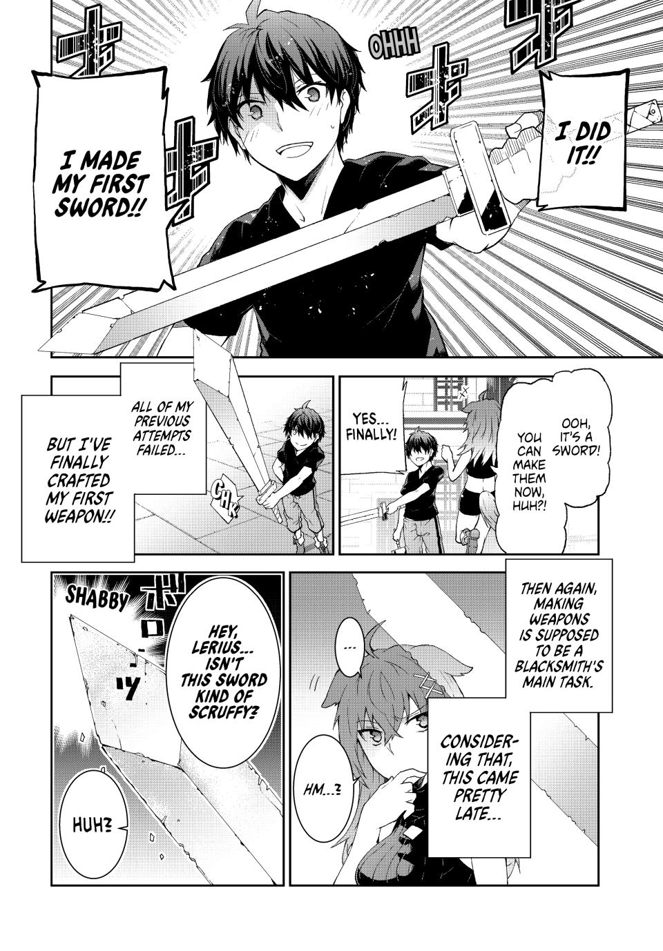 Even Given the Worthless 'Blacksmith' Class, I'm Still the Strongest Chapter 2 - Page 7