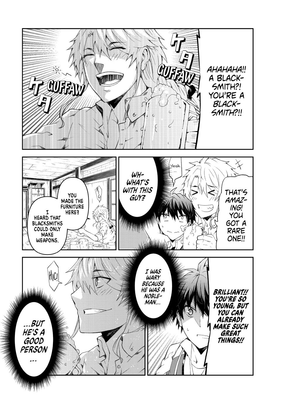 Even Given the Worthless 'Blacksmith' Class, I'm Still the Strongest Chapter 4 - Page 7