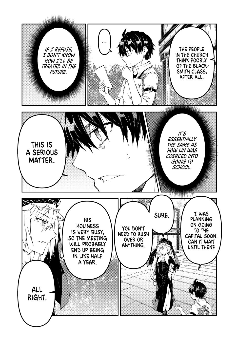 Even Given the Worthless 'Blacksmith' Class, I'm Still the Strongest Chapter 64 - Page 8