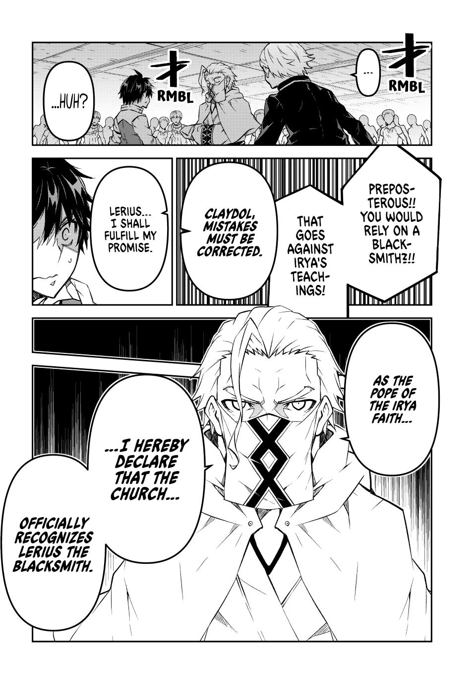 Even Given the Worthless 'Blacksmith' Class, I'm Still the Strongest Chapter 104 - Page 13