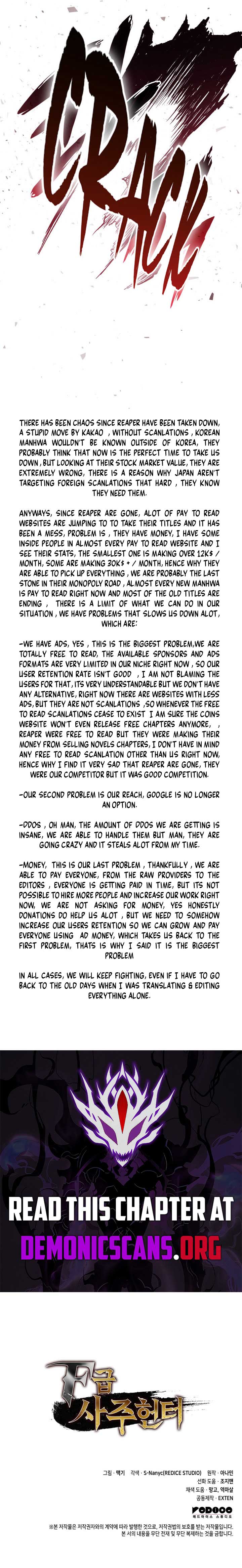 F-Class Destiny Hunter Chapter 84 - Page 18