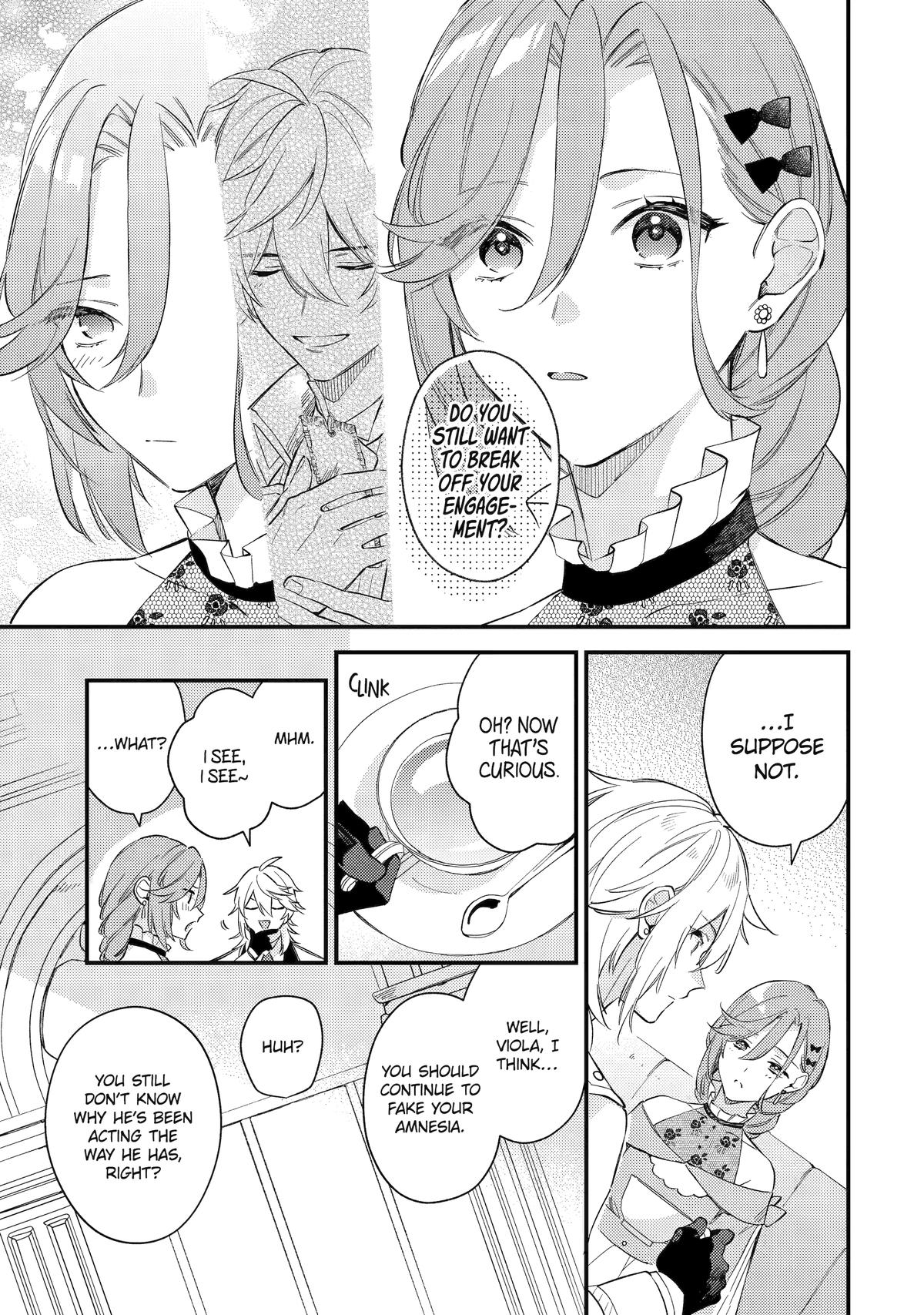 Fake It to Break It! I Faked Amnesia to Break off My Engagement and Now He’s All Lovey-Dovey Chapter 9 - Page 5
