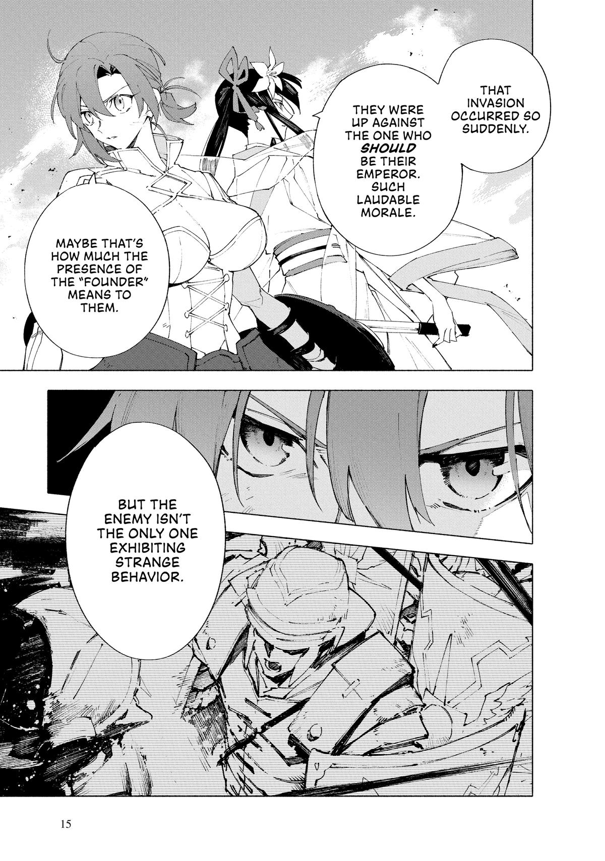 Fate/Grand Order -mortalis:stella- Chapter 17 - Page 16