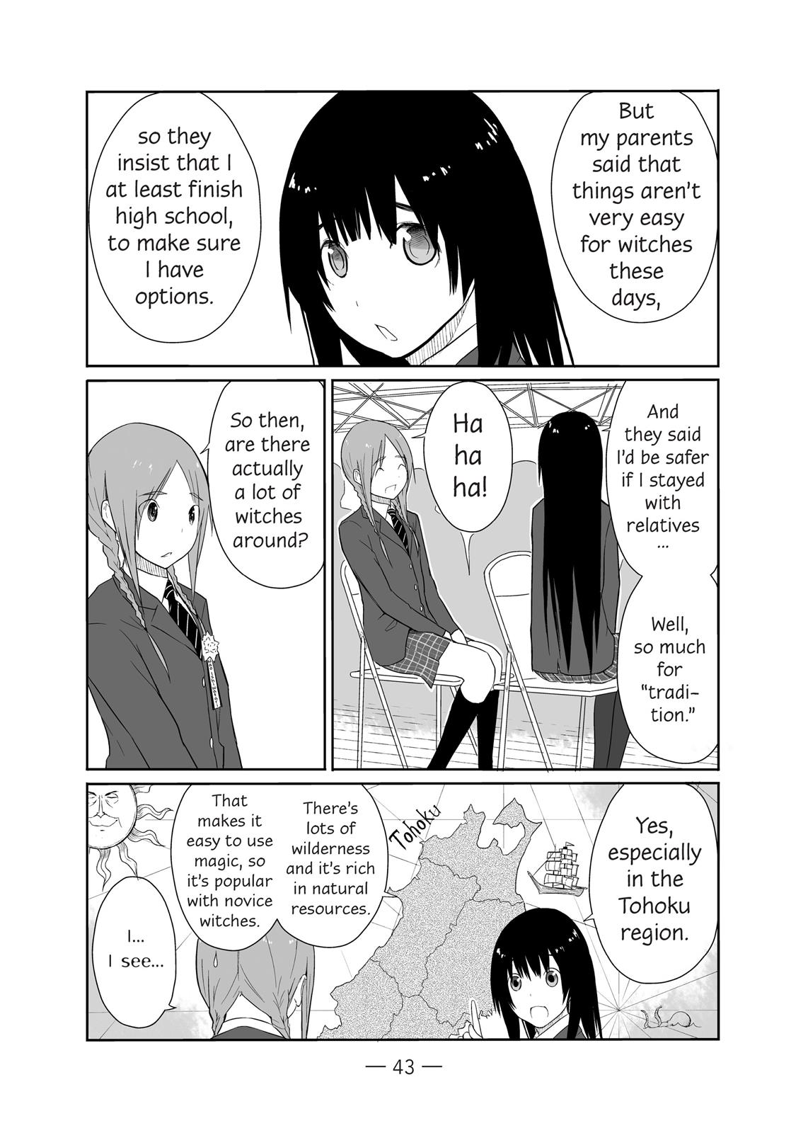 Flying Witch Chapter 2 - Page 7