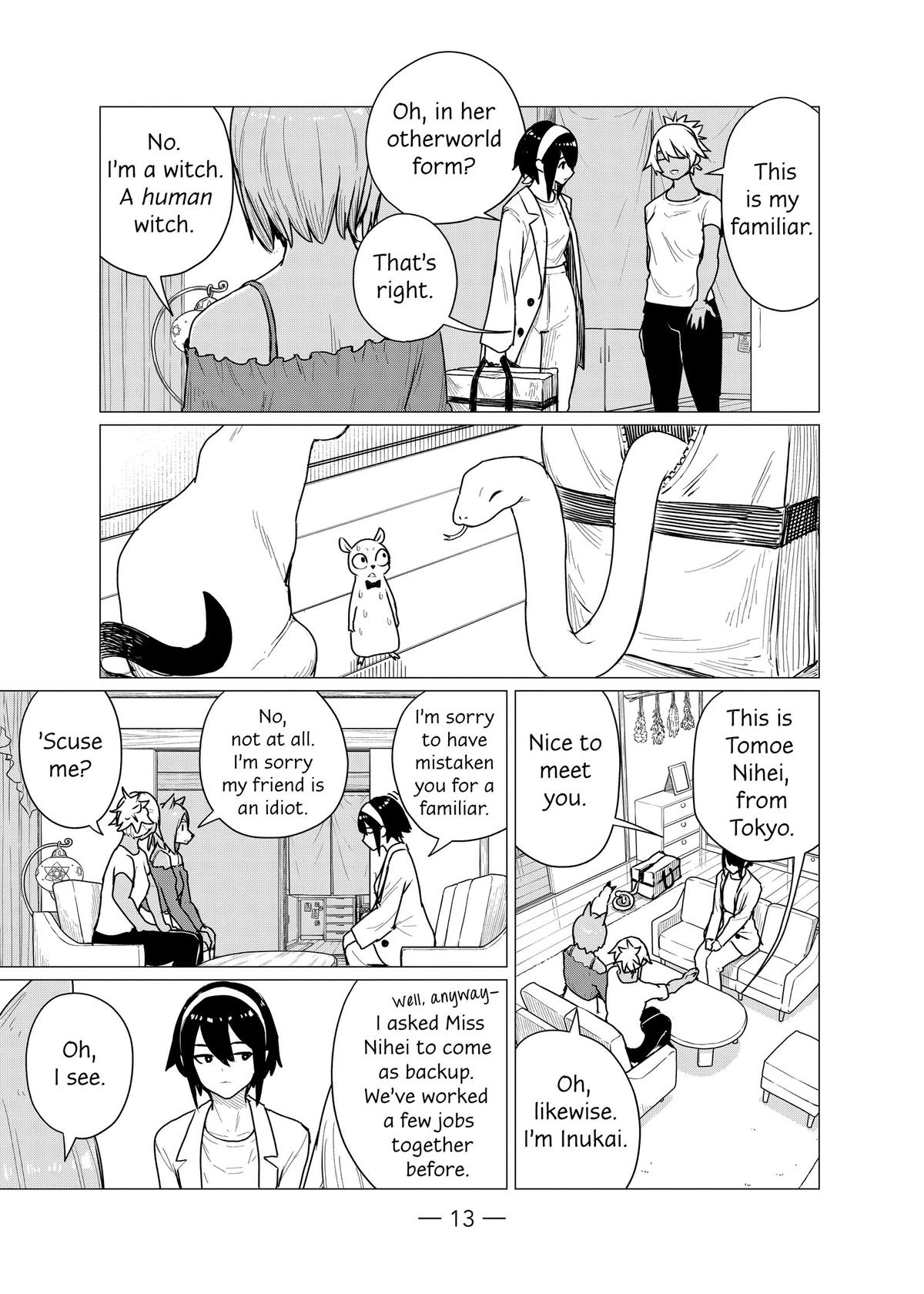Flying Witch Chapter 68 - Page 15