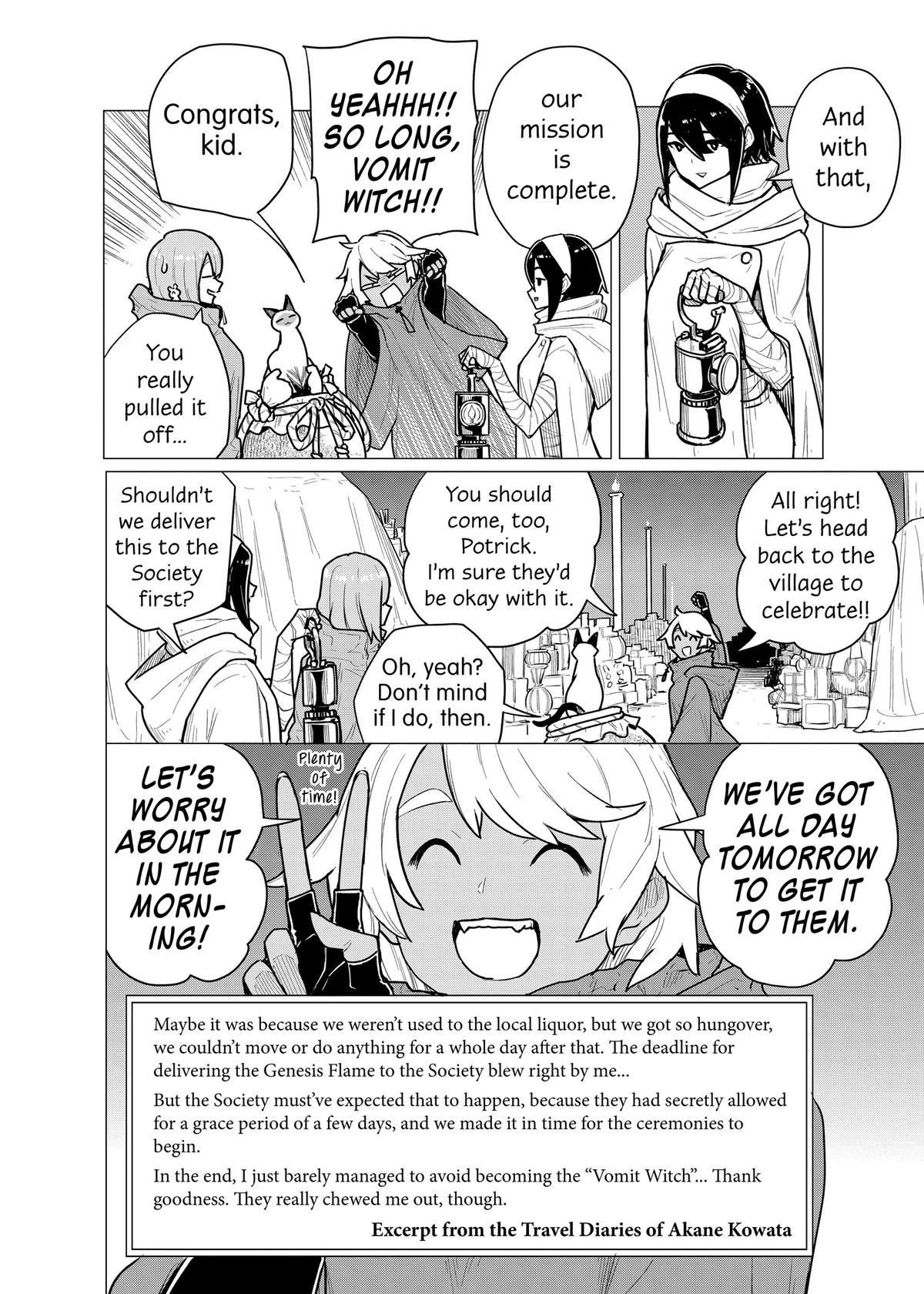 Flying Witch Chapter 70 - Page 34