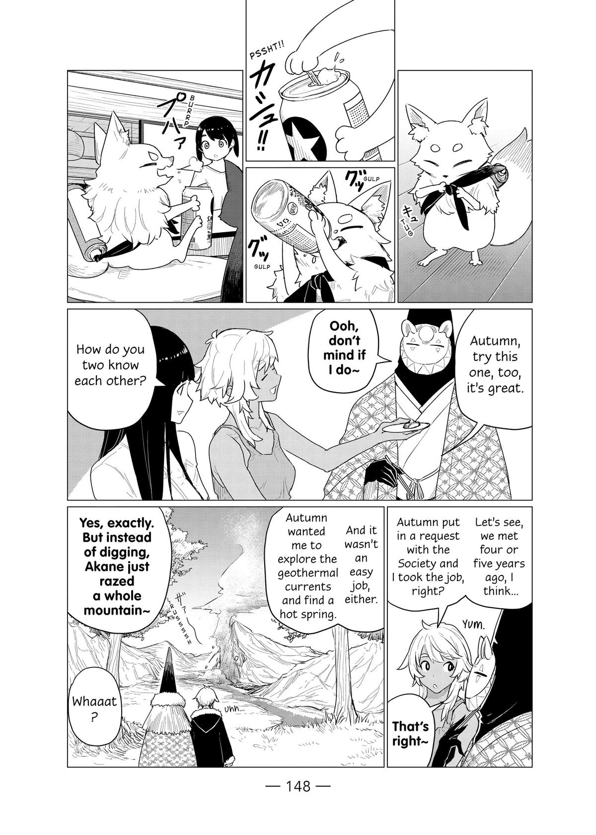 Flying Witch Chapter 73 - Page 4