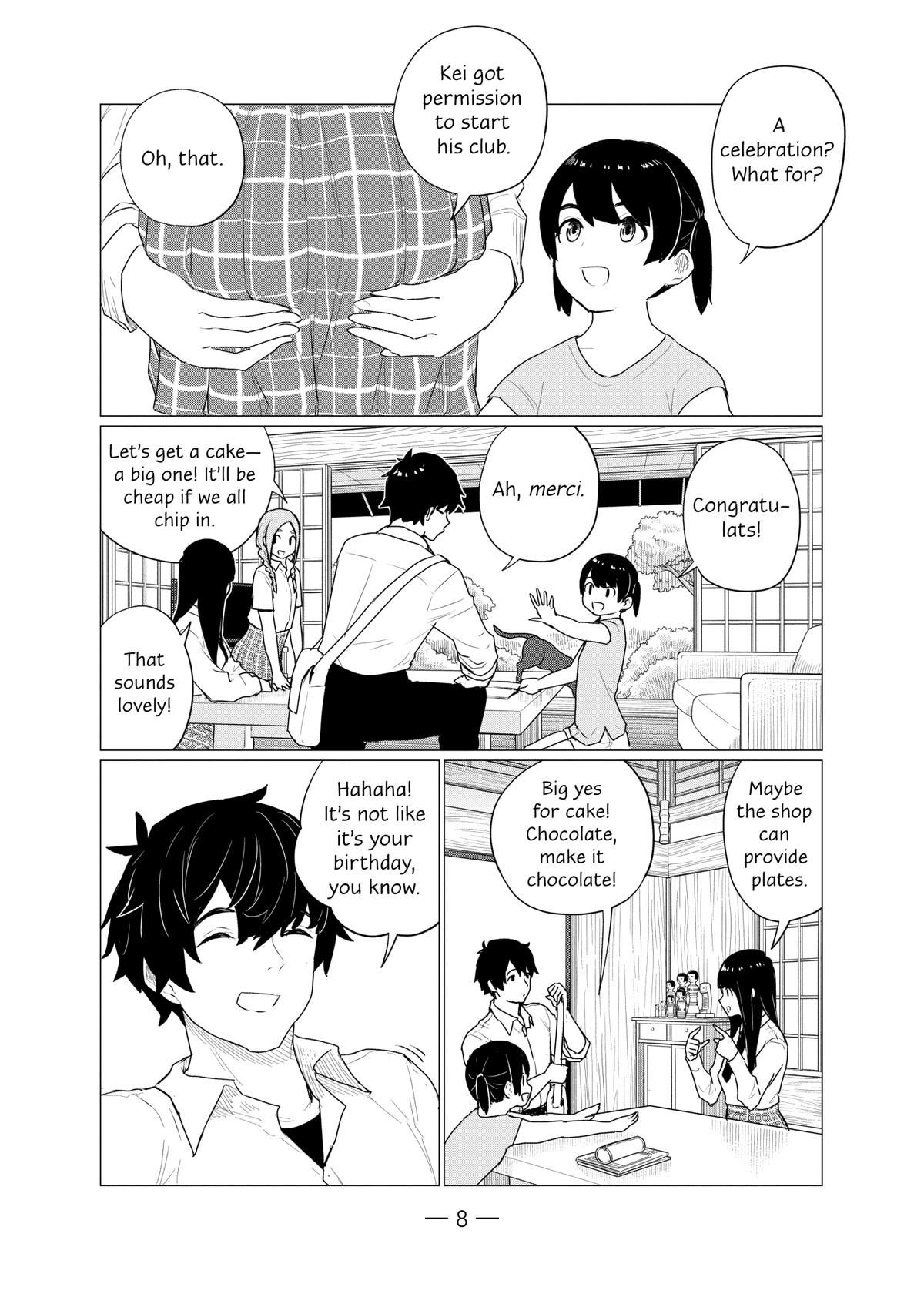 Flying Witch Chapter 74 - Page 9