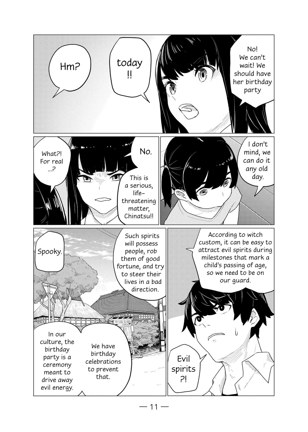 Flying Witch Chapter 74 - Page 12