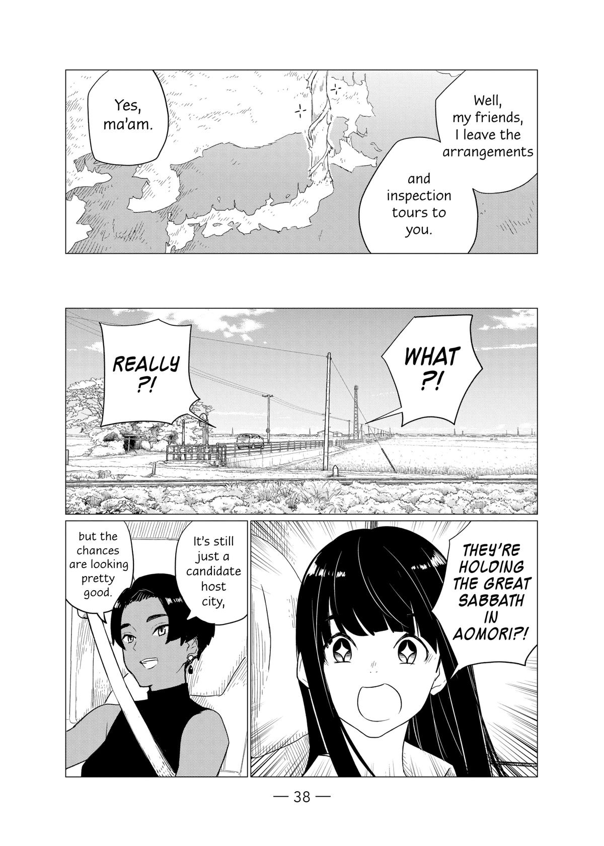 Flying Witch Chapter 75 - Page 8