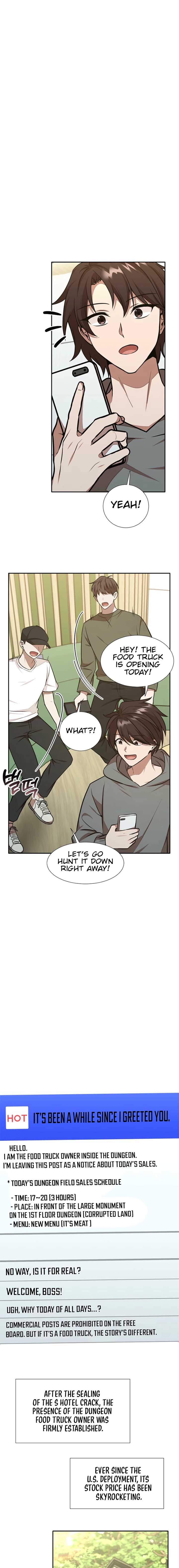 Food Truck Owner Inside the Dungeon Chapter 72 - Page 11