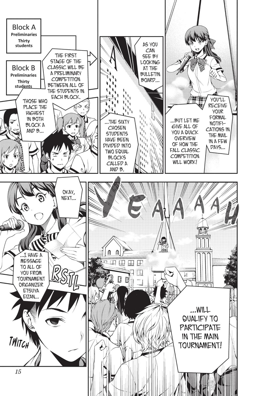 Food Wars! Chapter 40 - Page 15