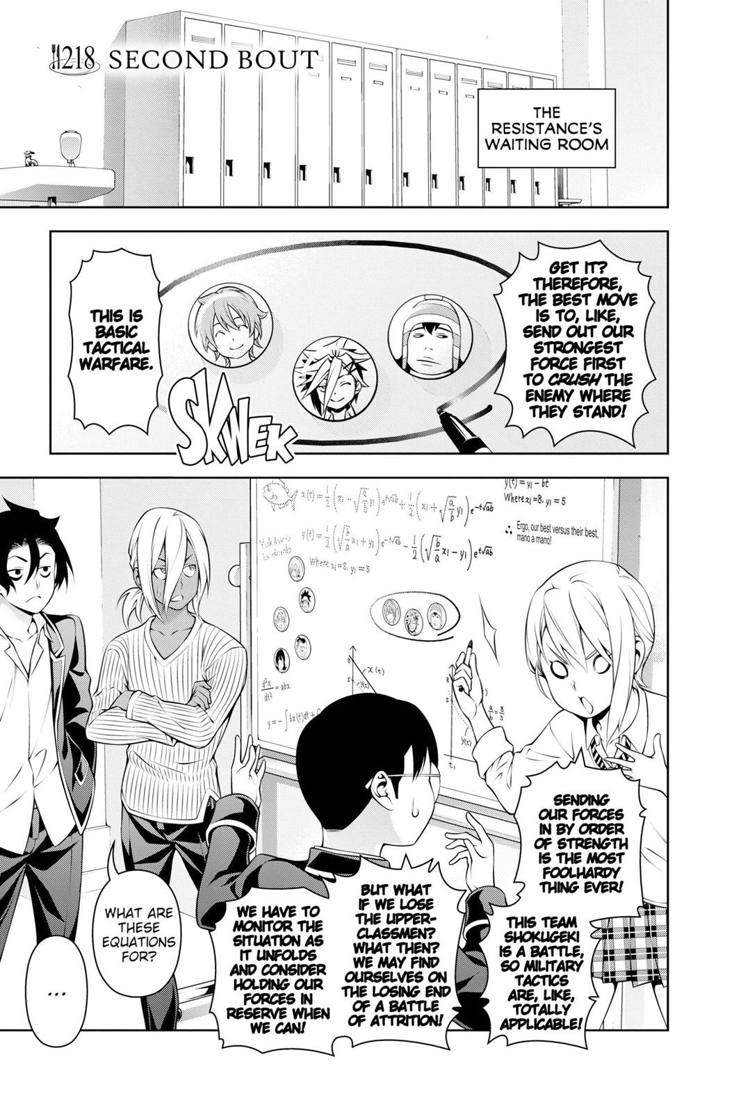 Food Wars! Chapter 218 - Page 8