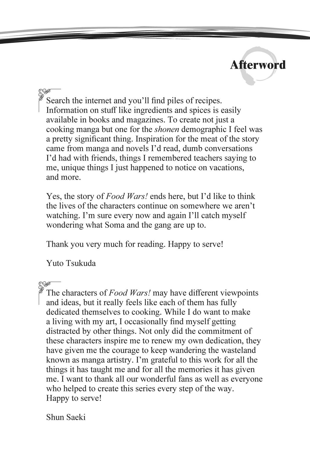 Food Wars! Chapter 315 - Page 21