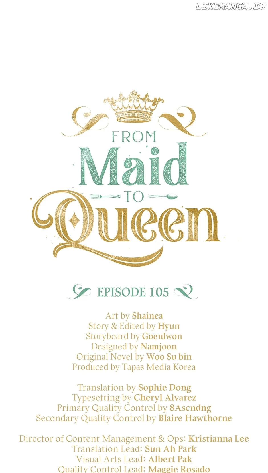 From Maid to Queen Chapter 105 - Page 18