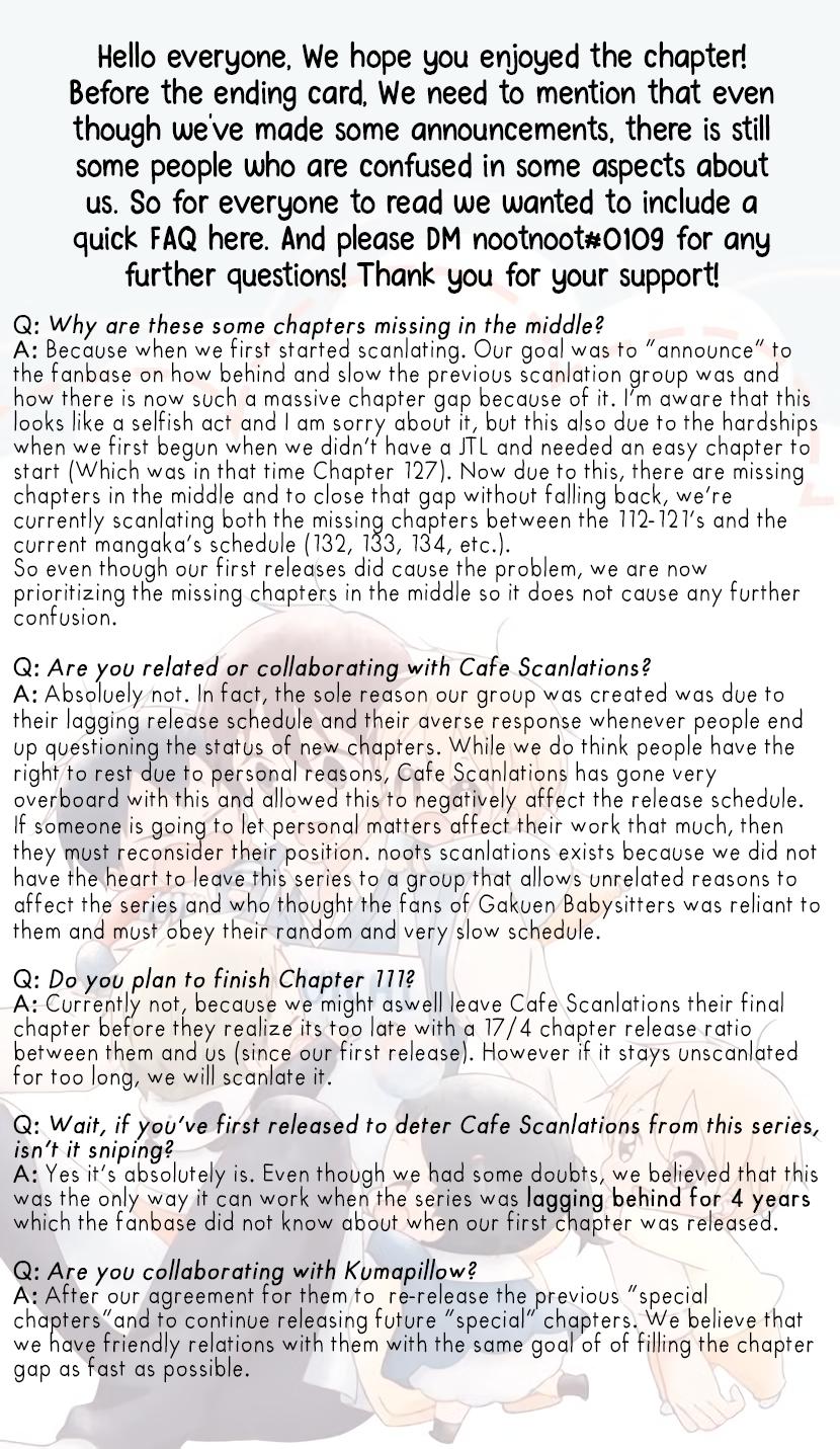 Gakuen Babysitters Chapter 115 - Page 32