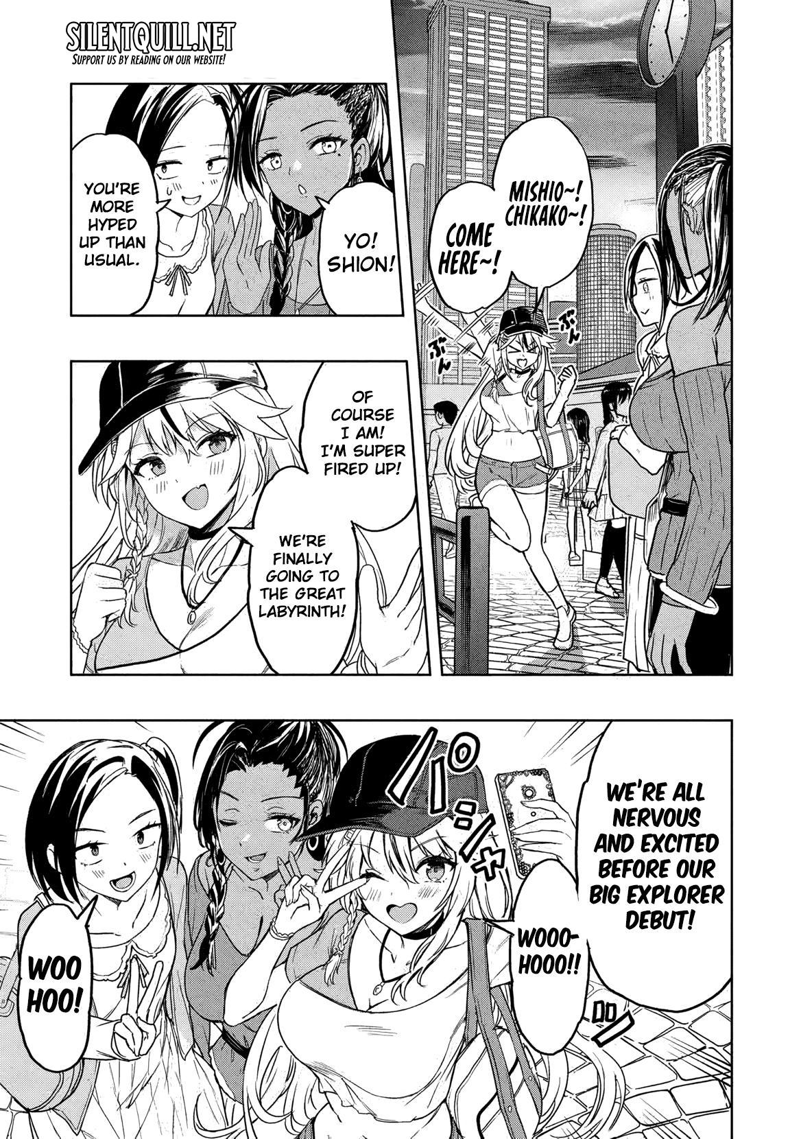 Gal to Dungeon to Shuukai Okure no Tansaku Eiyuutan ~Moto Legend Ima wa Wakeari tei Rank Tansakushana Ore ga, S-Kyuu Gal ni Natsukare Makutte Ikusei wo Makase Sareta~ Chapter 1 - Page 7