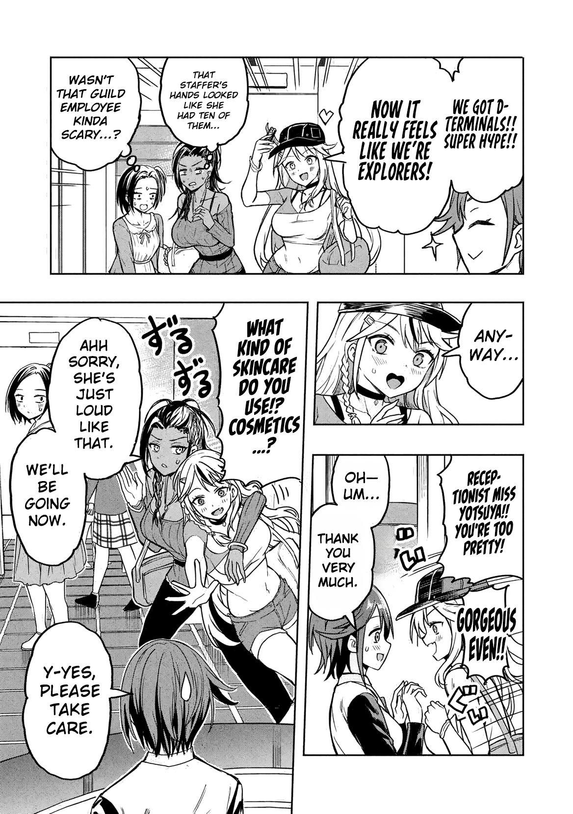 Gal to Dungeon to Shuukai Okure no Tansaku Eiyuutan ~Moto Legend Ima wa Wakeari tei Rank Tansakushana Ore ga, S-Kyuu Gal ni Natsukare Makutte Ikusei wo Makase Sareta~ Chapter 1 - Page 11