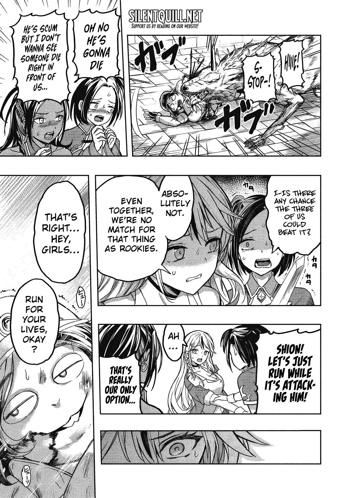 Gal to Dungeon to Shuukai Okure no Tansaku Eiyuutan ~Moto Legend Ima wa Wakeari tei Rank Tansakushana Ore ga, S-Kyuu Gal ni Natsukare Makutte Ikusei wo Makase Sareta~ Chapter 1 - Page 43