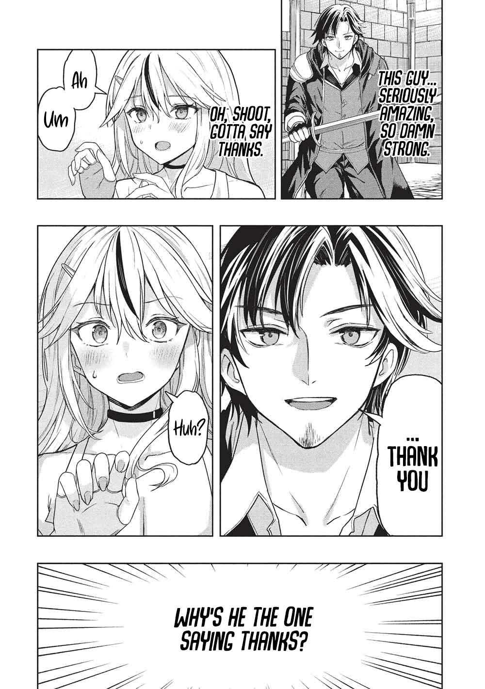 Gal to Dungeon to Shuukai Okure no Tansaku Eiyuutan ~Moto Legend Ima wa Wakeari tei Rank Tansakushana Ore ga, S-Kyuu Gal ni Natsukare Makutte Ikusei wo Makase Sareta~ Chapter 2 - Page 11