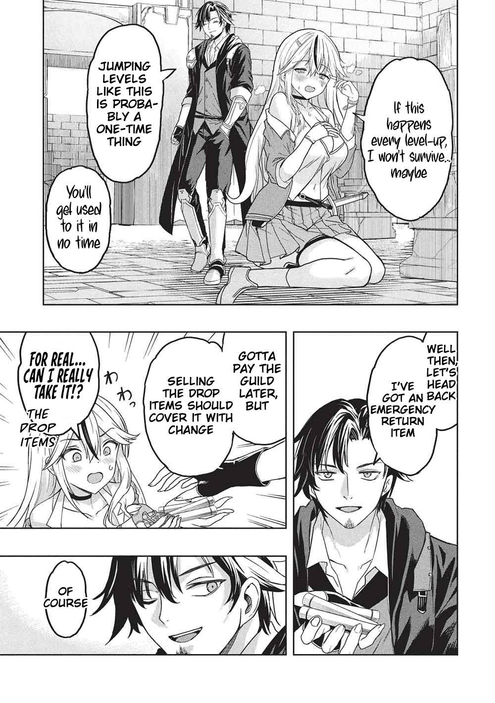 Gal to Dungeon to Shuukai Okure no Tansaku Eiyuutan ~Moto Legend Ima wa Wakeari tei Rank Tansakushana Ore ga, S-Kyuu Gal ni Natsukare Makutte Ikusei wo Makase Sareta~ Chapter 2 - Page 24