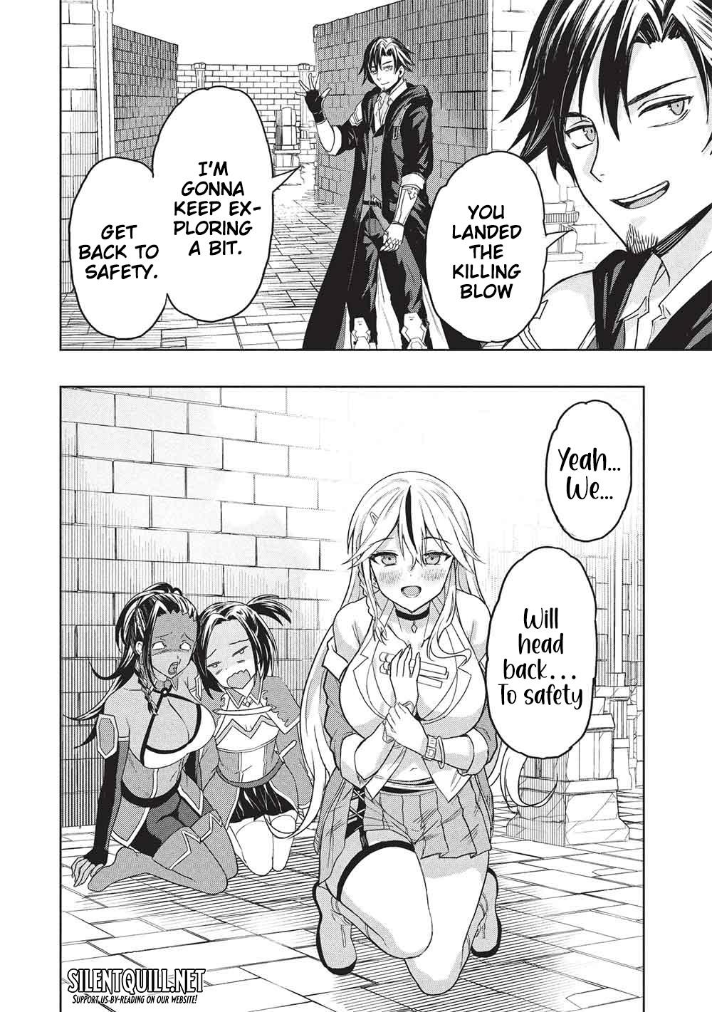 Gal to Dungeon to Shuukai Okure no Tansaku Eiyuutan ~Moto Legend Ima wa Wakeari tei Rank Tansakushana Ore ga, S-Kyuu Gal ni Natsukare Makutte Ikusei wo Makase Sareta~ Chapter 2 - Page 25