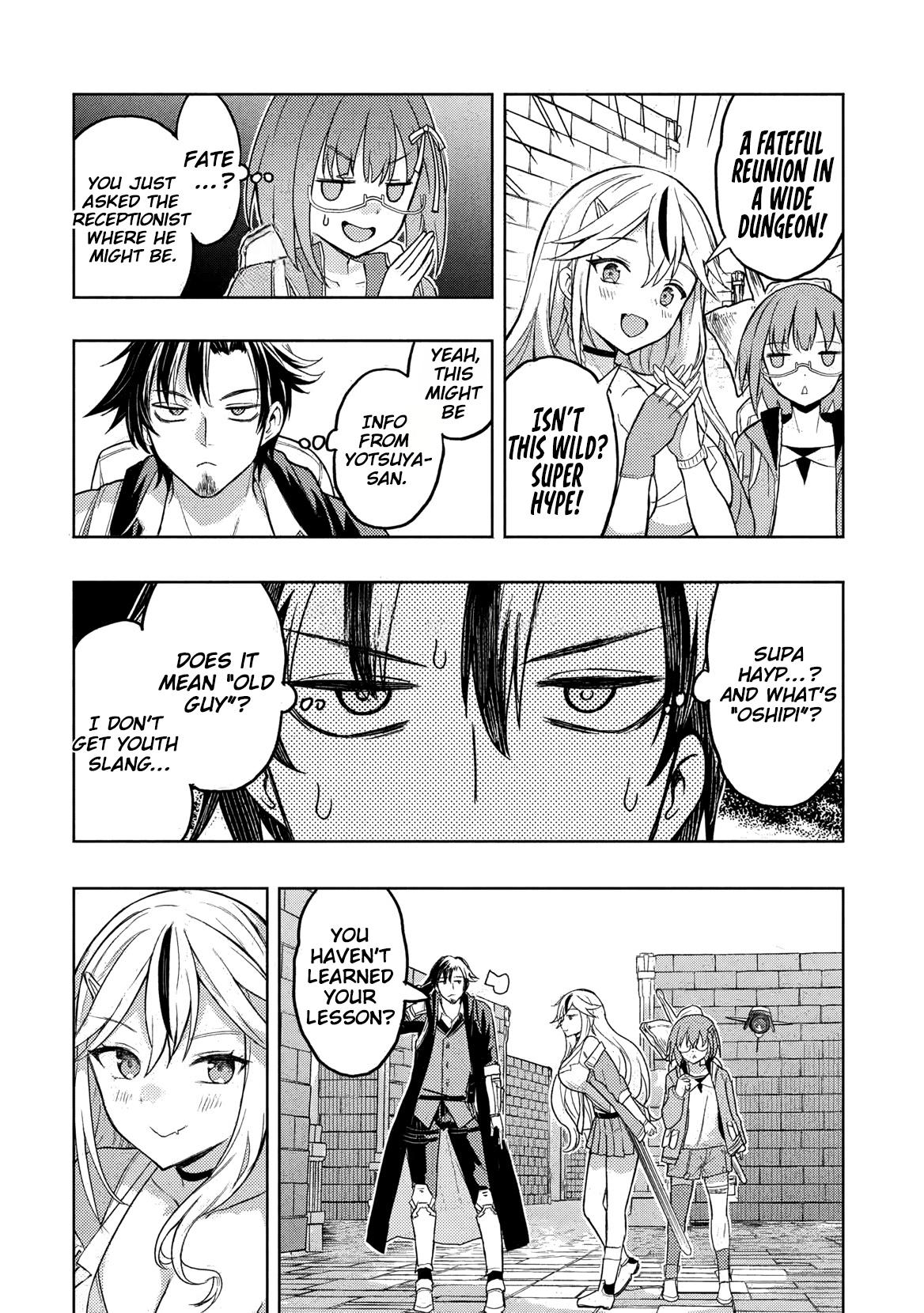 Gal to Dungeon to Shuukai Okure no Tansaku Eiyuutan ~Moto Legend Ima wa Wakeari tei Rank Tansakushana Ore ga, S-Kyuu Gal ni Natsukare Makutte Ikusei wo Makase Sareta~ Chapter 3 - Page 10