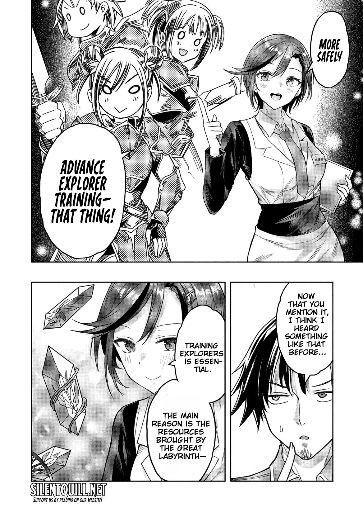 Gal to Dungeon to Shuukai Okure no Tansaku Eiyuutan ~Moto Legend Ima wa Wakeari tei Rank Tansakushana Ore ga, S-Kyuu Gal ni Natsukare Makutte Ikusei wo Makase Sareta~ Chapter 4 - Page 5